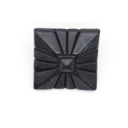 Buck Snort Distinctive Decorative Hardware Square 1-7/8-in Clavo 4-Pack Black Ox KTCV08448-2700-4